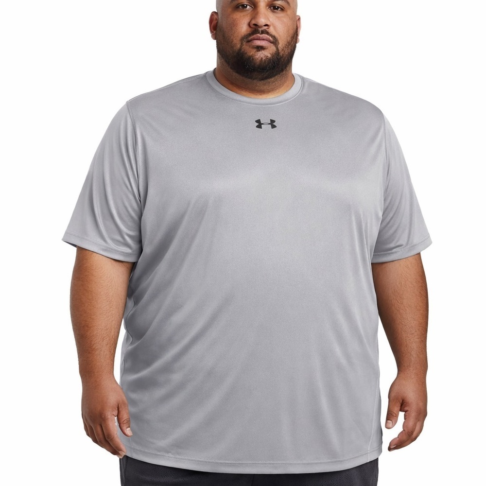 Under Armour Men's True Grey Heather 2.0 Locker Tee 4XL